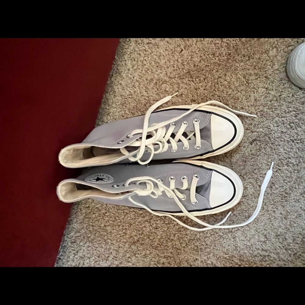 Blue converse